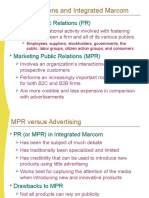 Public Relations and Integrated Marcom