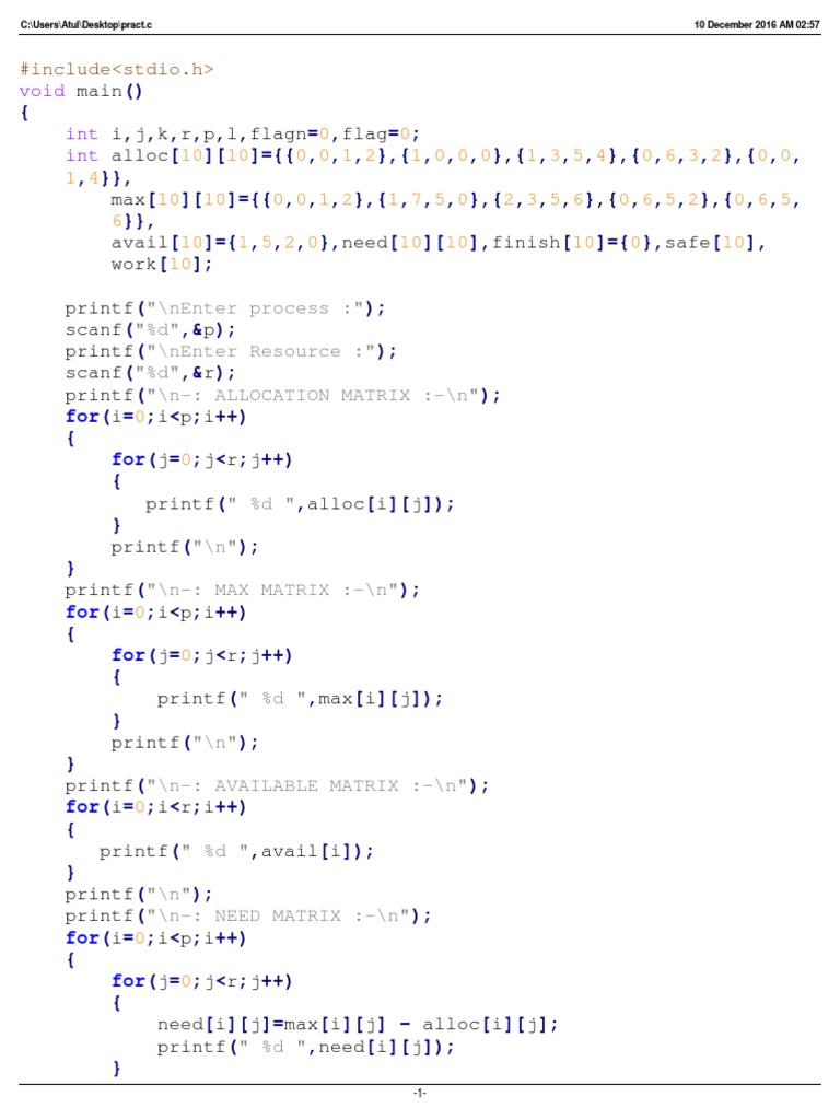 Practical Slip Mcs Sem 3 Pune University | Computer Programming ...