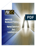 ANSYS 10.0 Workbench Tutorial - Exercise 3, Named Selections and Localized Loads.pdf