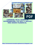 Carnaval en El Norte de Extremadura y Fio 2017