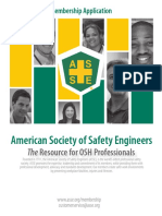 The Resource For OSH Professionals: American Society of Safety Engineers