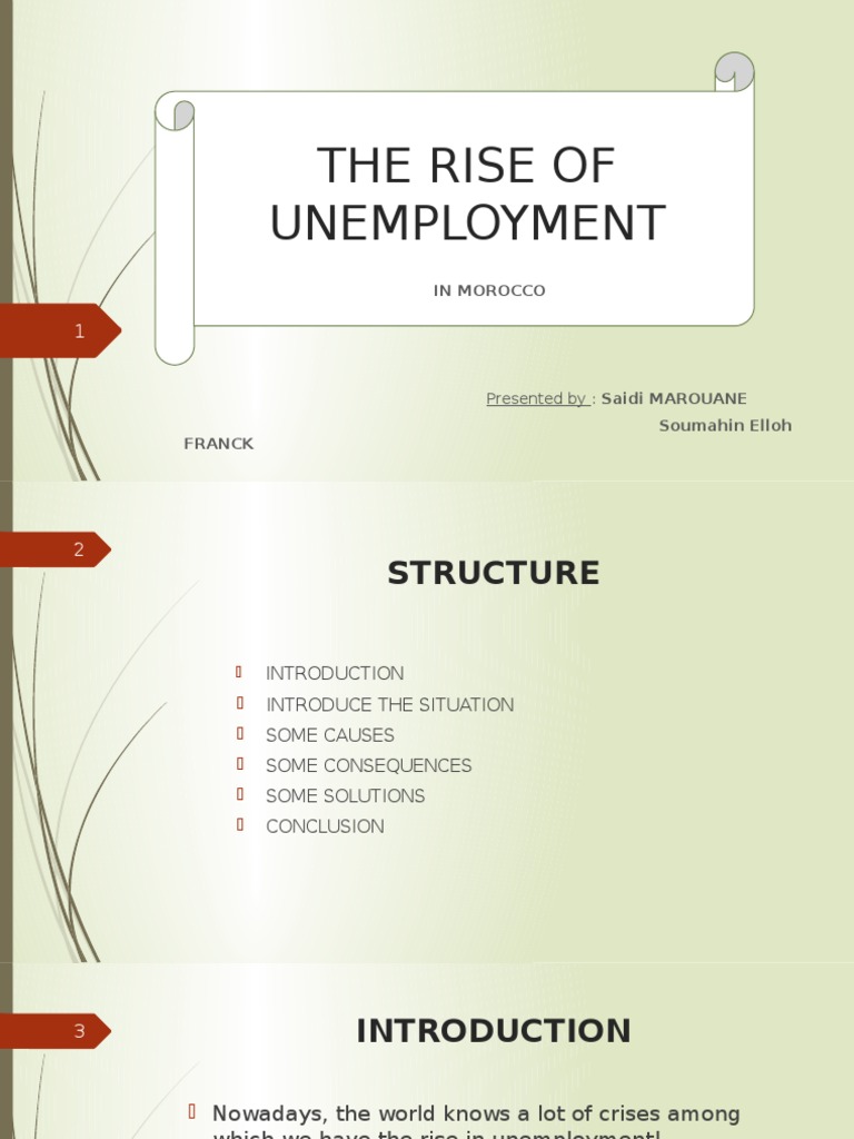 thesis on unemployment pdf