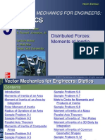 ch09 Distributed Forces Moments of Inertia PDF