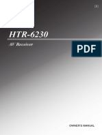 HTR 6230 Manual