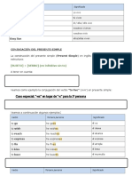 Conjugación 3ra Pesona