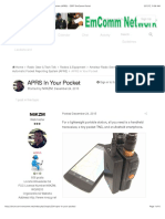 APRS in Your Pocket - Automatic Packet Reporting System (APRS) - CERT EmComm Portal