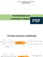 Nomenclatura de Compostos Orgânicos