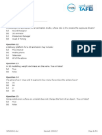 3D Intergrated Part 2 Exam Questions v2.1