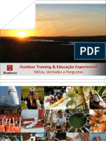 Palestra Outdoor Training e Educacao Experiencial