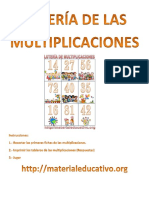 Lotería de Multiplicaciones ME