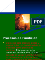 Clase Segundo Parcial Procesos de Fundicion