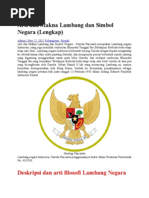 Download 6600 Koleksi Gambar Garuda Pancasila Beserta Silanya Terbaru Gratis