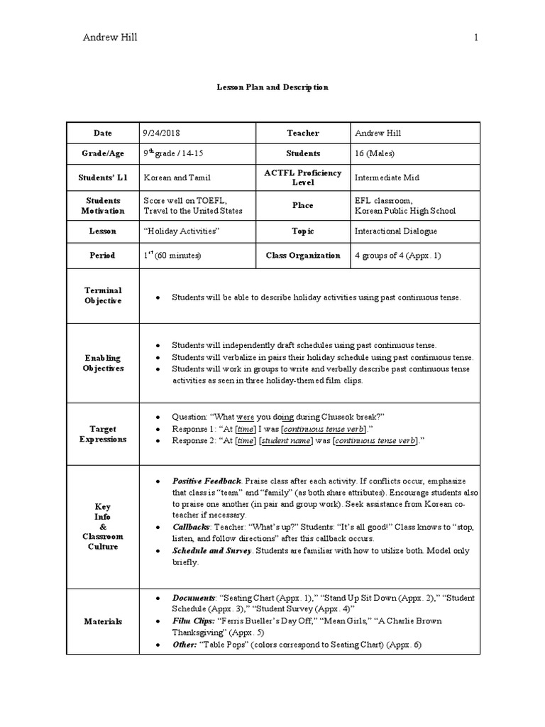 Lesson Plan - Communicative Language Teaching (CLT) | Semiotics | Learning
