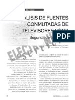 Analísis de Fuentes - Conmutadas de TV Sony PDF