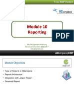 10 - Jasper Report and ADempiere PDF