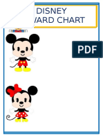 DISNEY Reward Chart