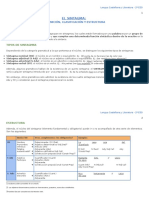 El Sintagma - Definición, Clasificación y Estructura