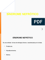 Síndrome Nefrótico.