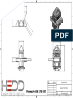 Double Ended Container Twist Locks Drawing CHDTL