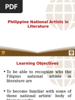 3 Philippine National Artists in Literature