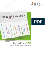 INRS - Formations 2017