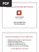 Automation and DevOps Best Practices Presentation