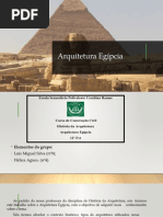 Trabalho Arquitetura Egipcia