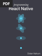 Programming React Native