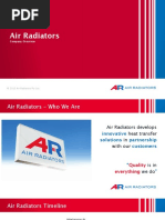 Air Radiators Company Presentation