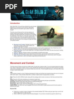 Metal Gear Solid 3 - Snake Eater - PS2