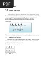 Bab 1 Pola Dan Jujukan