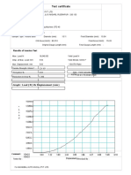 Bed Plate Tensile Report