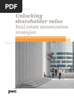 PWC Real Estate Monetization Strategies