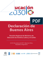 Declaración de Buenos Aires-2017