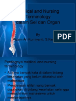 Medical and Nursing Terminology Sel, Jaringan Dan Organ