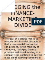 Bridging Finance