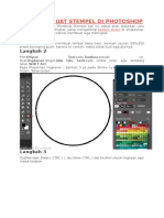 Cara Membuat Stempel Di Photoshop