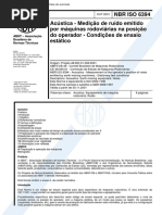 (acustica-portugues) NBR 6394 - Acustica - Medicao de ruido emitido por maq.pdf