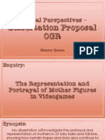 Critical Perspectives - Dissertation Proposal OGR