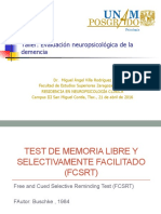 Prueba FCSRT