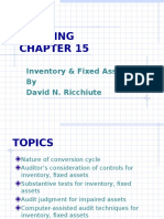 Auditing: Inventory & Fixed Assets by David N. Ricchiute