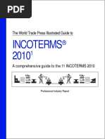 Incoterms Quick Reference Chart | PDF | Service Industries | Trade