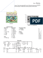 Proco Rat Distortion DIY Schem