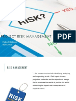 Mark Debono - Understanding Risk in The Field of Project Management