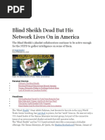 Blind Sheikh Dead but His Network Lives on in America