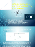 Aplicación de Circuitos Operacionales Integrales en El Automovil