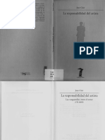 Clair, Jean - La Responsabilidad Del Artista. Las Vanguardias, Entre El Terror y La Razón (Castellano, 62p) PDF