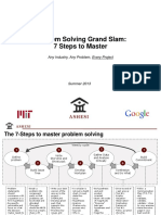 Problem Solving Grand Slam 7 Steps To Master Training Deck PDF