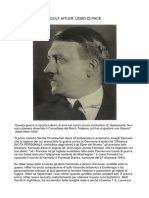 Adolf Hitler - Uomo Di Pace
