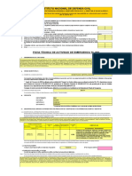 Formato de Ficha Tecnica de Actividad de Emergencia Año 2015